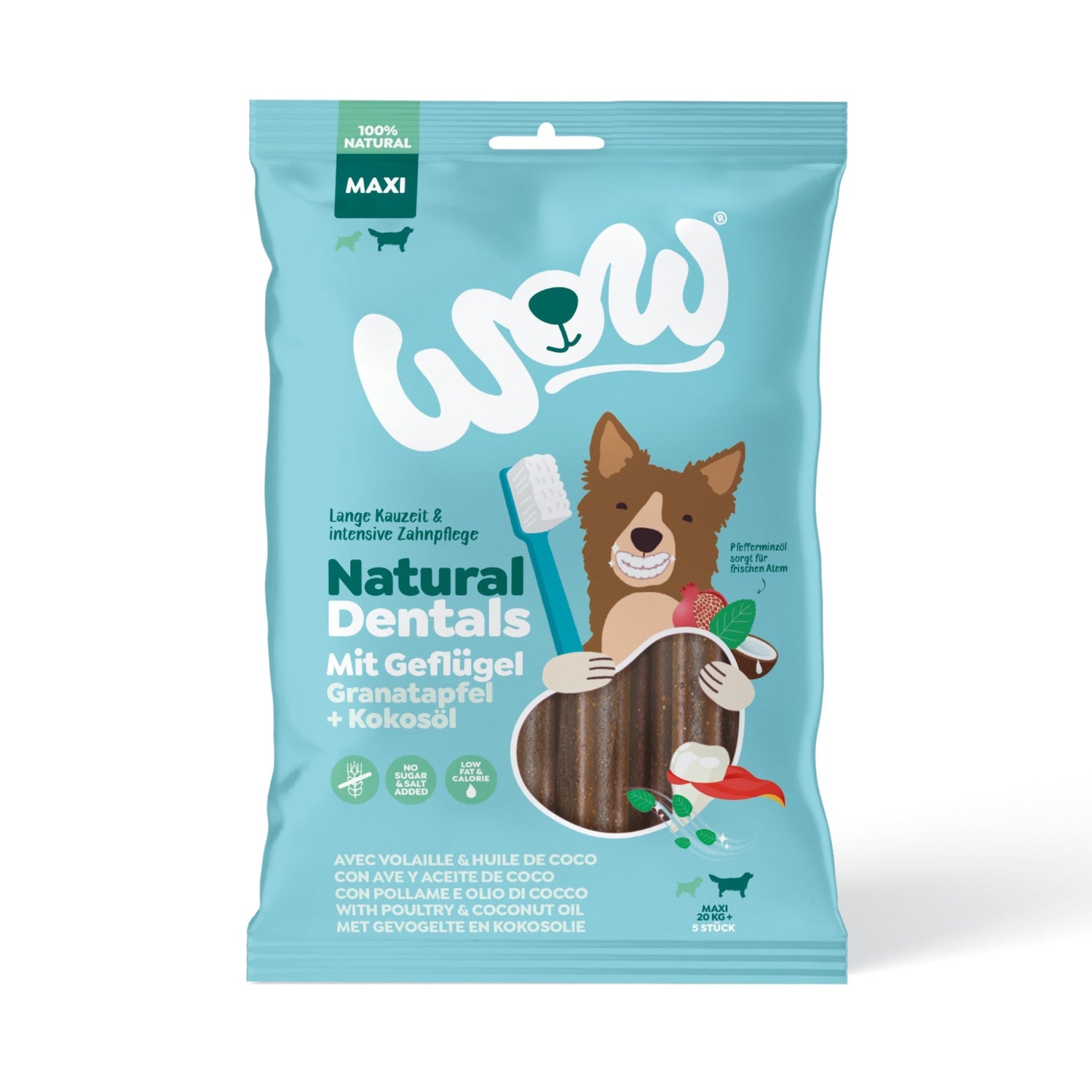 WOW Natural Dentals - Zahnpflege Hundesnack - Woofshack